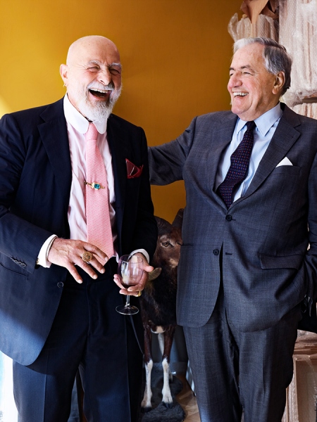 Markus Lüpertz, Hilmar Kopper | Mareike Foecking